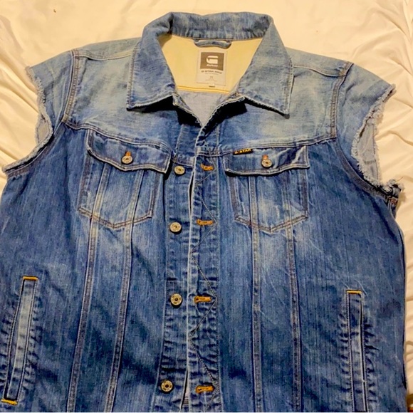 GSTAR denim vest - Picture 1 of 13